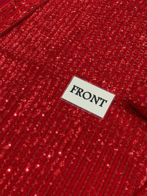 Baroque Luxury Semi Pure Chiffon Embroidered Dress