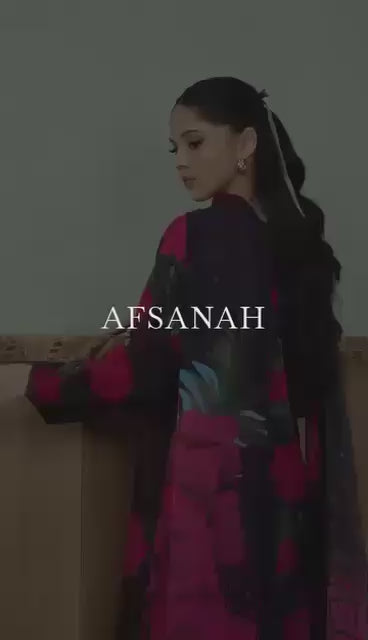 Load video: 3pc Unstitch Suit SWISS LAWN With silk printed  Dupatta